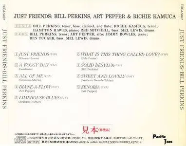 Bill Perkins - Just Friends (1956) {Toshiba-EMI Japan}