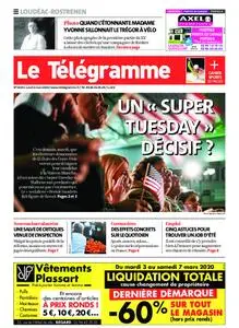 Le Télégramme Loudéac - Rostrenen – 02 mars 2020