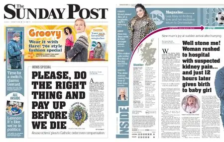 The Sunday Post Scottish Edition – October 27, 2019