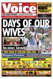 Daily Voice – 28 March 2022
