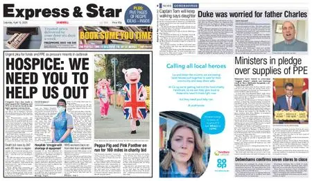 Express and Star Sandwell Edition – April 18, 2020