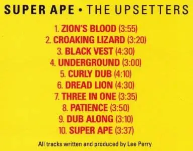 The Upsetters - Super Ape - 1976