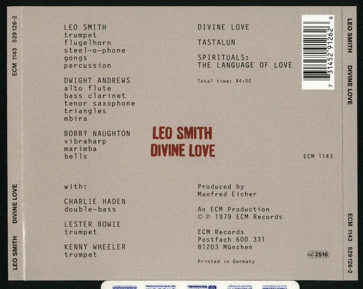 Wadada Leo Smith - Divine Love (1979)