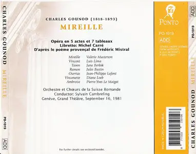 Gounod - Mireille - Valerie Masterson - Luis Lima ( CD 2003 )