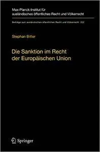 Die Sanktion im Recht der Europäischen Union: Der Begriff und seine Funktion im europäischen Rechtsschutzsystem