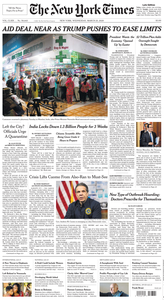 The New York Times – 25 March 2020