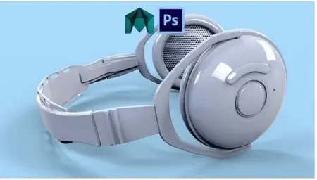 Creating 3D Prototypes in Maya - Headphones with Blue Tooth