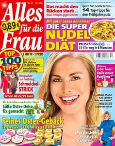 Alles für die Frau – 18. März 2016