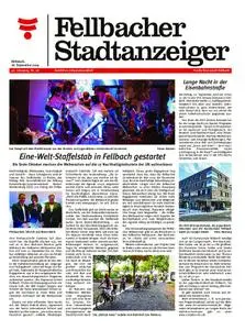 Fellbacher Stadtanzeiger - 18. September 2019