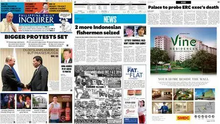 Philippine Daily Inquirer – November 21, 2016