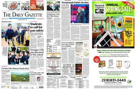 The Daily Gazette – March 21, 2018