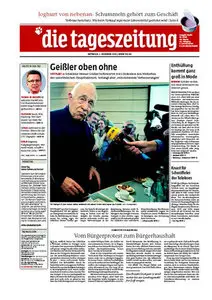 Tageszeitung TAZ vom 1 Dezember 2010