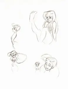 Walt Disney's Little Mermaid: The Sketchbooks Series by Walt Disney Company