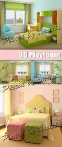 Stock Photo - 3D Playroom Interior
