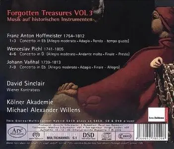 Michael Alexander Willens, Kölner Akademie - Forgotten Treasures, Vol. 3: Wiener Kontrabasskonzerte (2006)