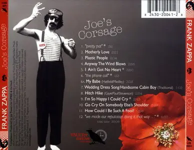 Frank Zappa - Joe's Corsage (2004) {Vaulternative Records}