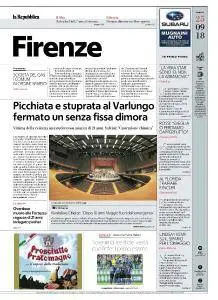 la Repubblica Firenze - 25 Settembre 2018