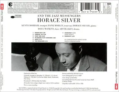 Horace Silver - Horace Silver And The Jazz Messengers (1955) [RVG Edition, 2005] Repost