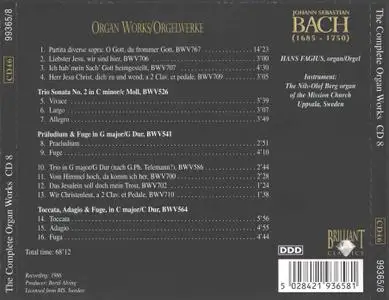 J.S.Bach - The Complete Organ Works CD 8 - Hans Fagius