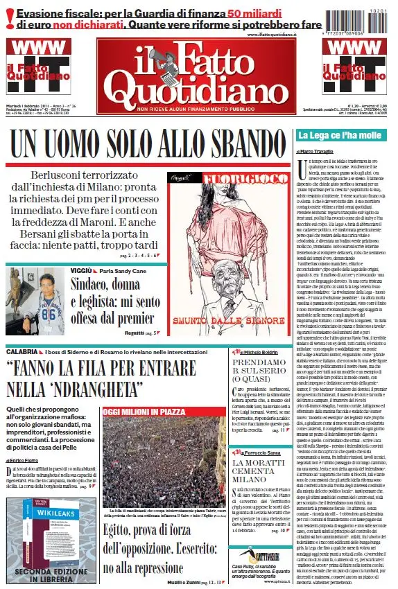 Il Fatto Quotidiano (01-02-11)