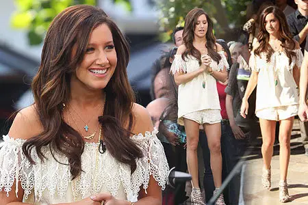 Ashley Tisdale - Interview at The Grove Hollywood 1-27-11