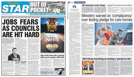 Shropshire Star Shrewsbury Edition – April 22, 2020
