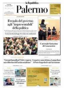 la Repubblica Palermo - 18 Agosto 2023