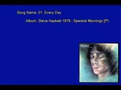 Steve Hackett - Spectral Mornings (1979) [Vinyl Rip 16/44 & mp3-320 + DVD] Re-up