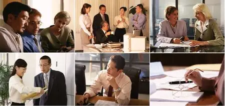Datacraft Sozaijiten Vol. 084 - Business and Office Scenes