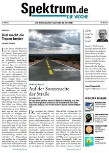 Spektrum die Woche No 20 2012