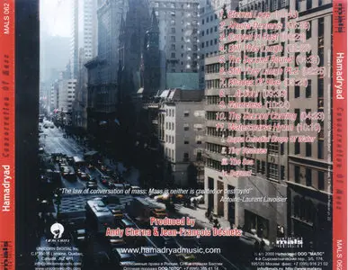 Hamadryad - Conservation Of Mass (2001)