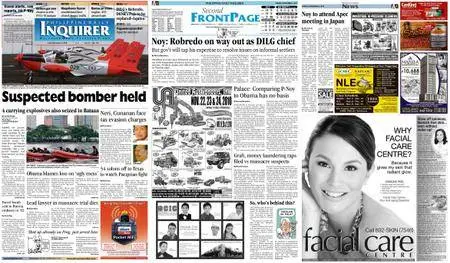 Philippine Daily Inquirer – November 05, 2010