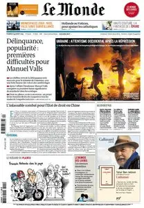 Le Monde & Suppléments du Vendredi 24 Janvier 2014