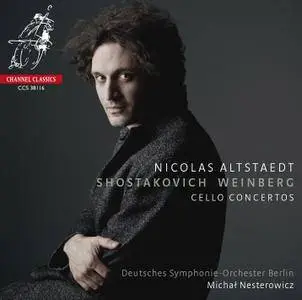 Nicolas Altstaedt - Shostakovich, Lutoslavski & Weinberg: Cello Concertos (2016) [Official Digital Download 24/96]