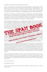 The Spam Book: On Viruses, Porn, and Other Anomalies from the Dark Side of Digital Culture (repost)
