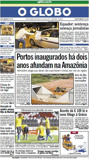 O Globo - 22 de julho de 2011