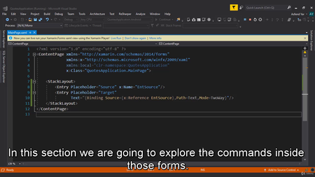 Learn MVVM in Xamarin Forms and C#