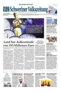 Schweriner Volkszeitung Bützower Zeitung - 03. September 2019