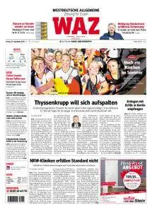 WAZ Westdeutsche Allgemeine Zeitung Essen-West - 28. September 2018