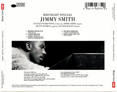 Jimmy Smith - Midnight Special (1961) (Remastered 2007)