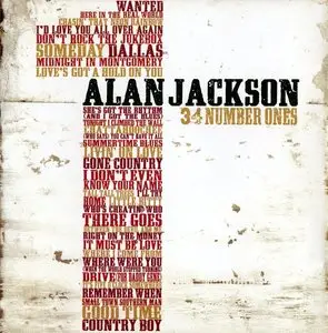 Alan Jackson - 34 Number Ones (2010)