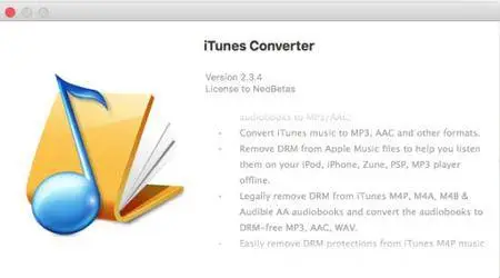 Macsome iTunes Converter 2.3.4 MacOSX