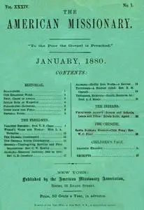 «The American Missionary — Volume 34, No. 1, January, 1880» by Various