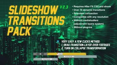 Slideshow Transitions Pack (With 21 February 17 Update) - Project for After Effects (VideoHive)