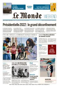 Le Monde du Samedi 8 et Lundi 10 Mai 2021