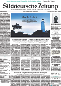 Süddeutsche Zeitung vom Donnerstag/Freitag, 02./03. Oktober 2014