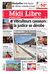 Midi Libre Montpellier du 28 juin 2017