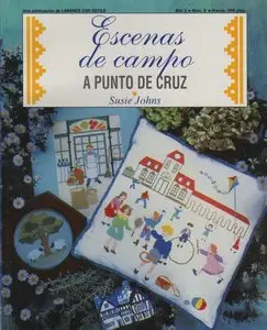 Escenas de campo a punto de cruz