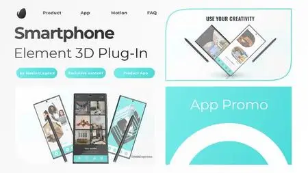 3D App Promo Professional Element 3D 46955006