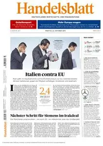 Handelsblatt - 22. Oktober 2018